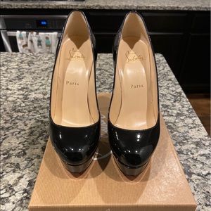 Christian Louboutin Bianca Patent Leather Pumps